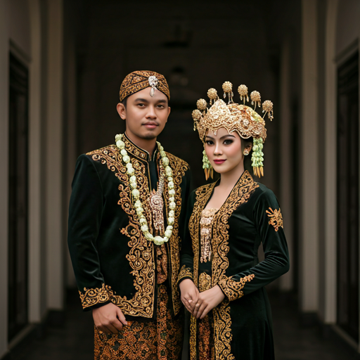 Javanese royal pre-wedding